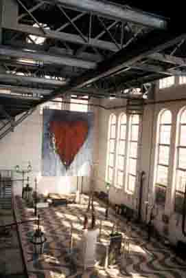 Manna-Megabild Herz im Eis auf der Expo 1998 in Lissabon